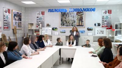 Выездная пресс-конференция по патриотическому и гражданскому воспитанию школьников прошла в Минске  