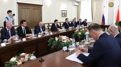 Пархомчик провел встречу с губернатором Орловской области России