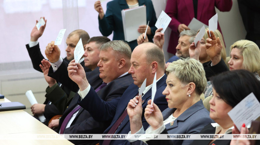В Минской области избрали делегатов ВНС от местных советов