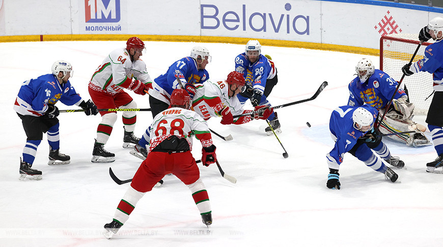 Хоккейная команда Президента выиграла первый матч финальной серии РХЛ