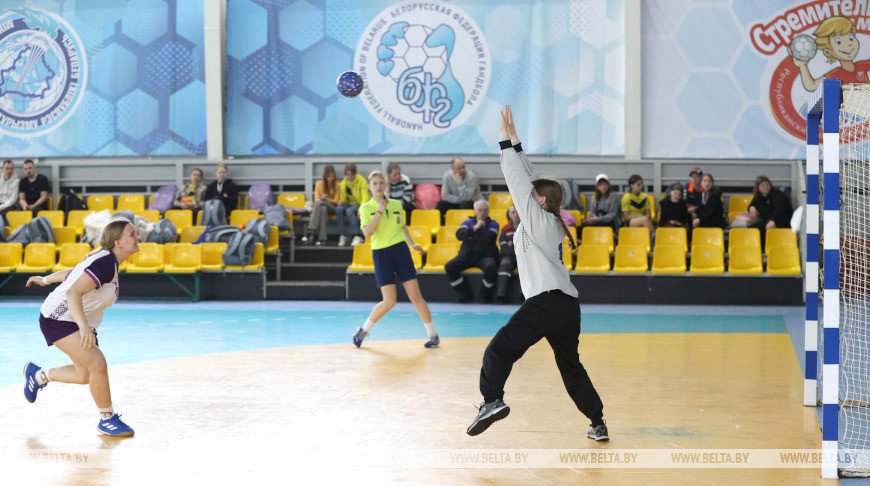 В Минске стартовали республиканские соревнования по гандболу