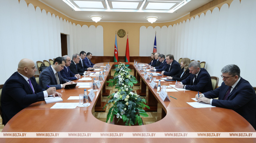 Алейник провел встречу с главой МИД Азербайджана