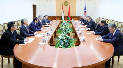 Алейник встретился с министром иностранных дел Таджикистана