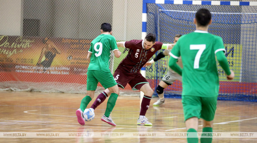 Сборная Беларуси по мини-футболу разгромила команду Туркменистана