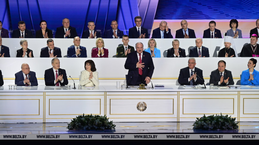 Лукашенко избран председателем VII Всебелорусского народного собрания