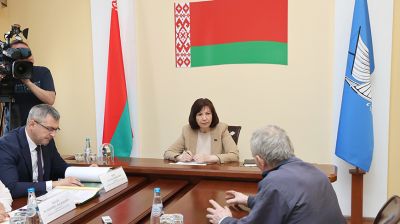 Кочанова проводит прием граждан в Жлобине