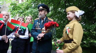 Ветеран ВОВ: белорусы заботятся о живых ветеранах и хранят память о тех, кого уже нет