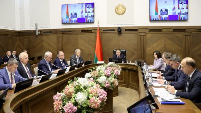 В Минске проходит заседание Президиума Совмина
