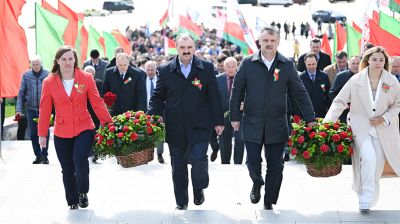 Представители спортивной общественности почтили память героев ВОВ в Минске