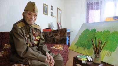 100-летний ветеран Василий Гордеенко завещает потомкам беречь мир