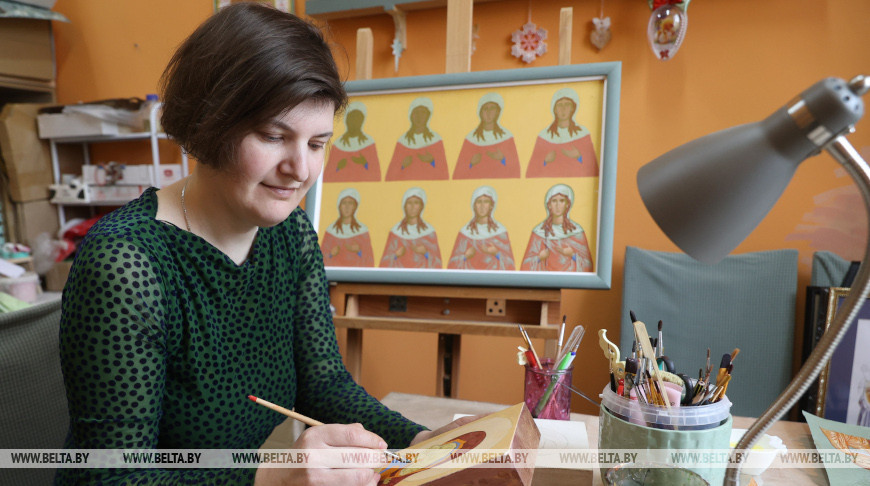 О служении и самореализации: витебчанка обучает детей и взрослых иконописи