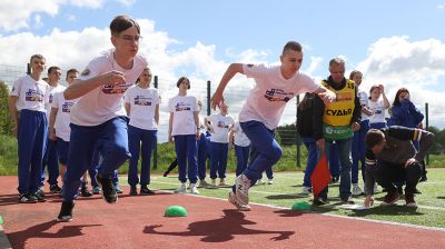 Всебелорусские детские игры победителей проходят в Раубичах