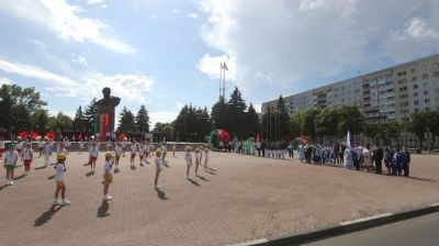 В Солигорске стартовал 51-й республиканский слет-конкурс юных инспекторов движения
