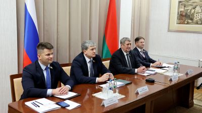 Белорусские парламентарии приняли участие в заседании Межпарламентской комиссии