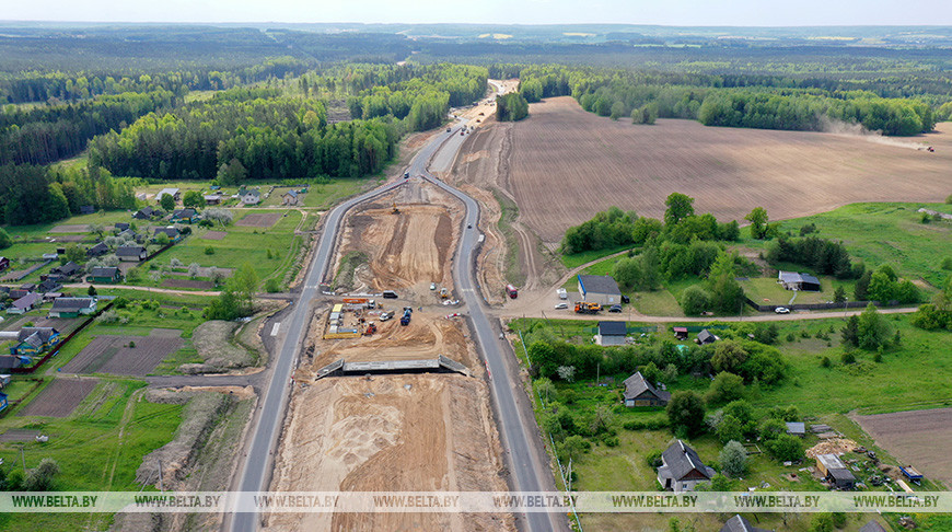 Реконструкция дорог М3 и Р53 близка к завершению  
