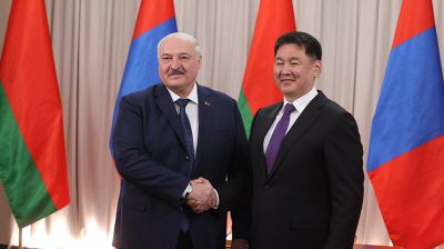 Встреча Лукашенко с Президентом Монголии прошла в Улан-Баторе