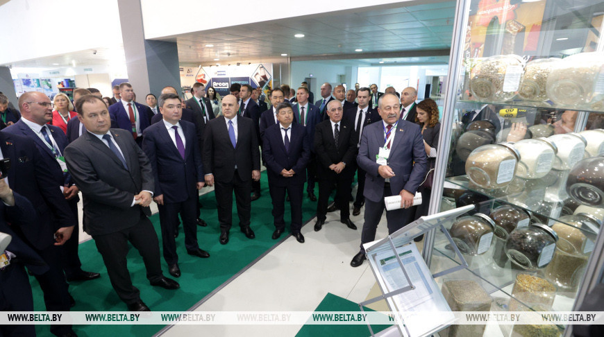 Участники заседания Евразийского Межправсовета посетили выставку "Белагро-2024"