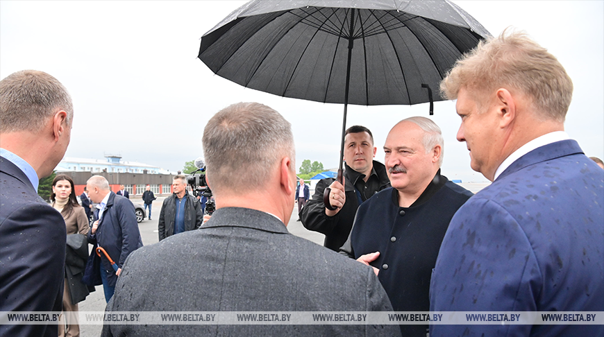 Лукашенко прибыл в Иркутск  