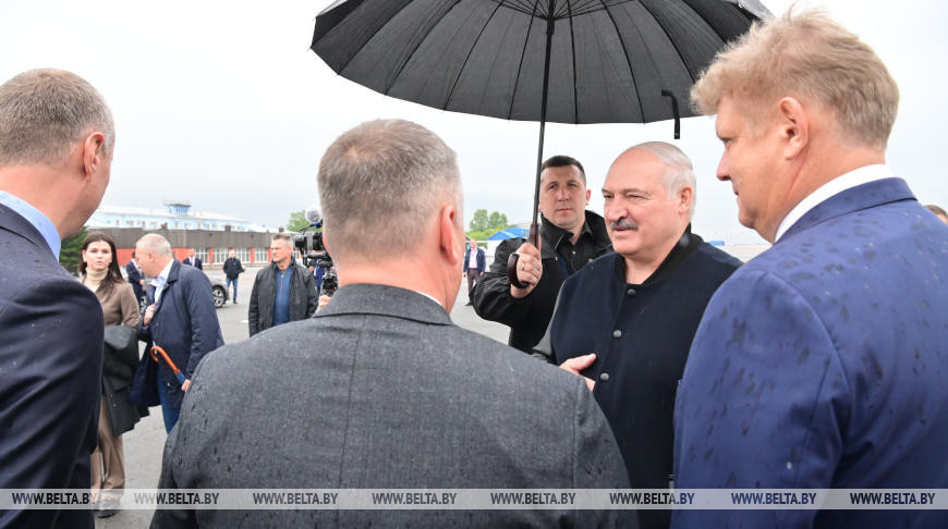 Лукашенко прибыл в Иркутск
