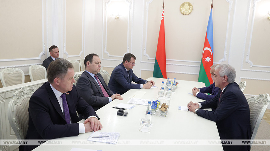 Премьер-министр Беларуси встретился с заместителем премьер-министра Азербайджана