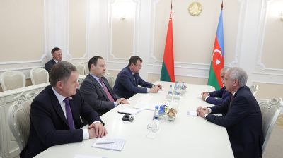 Премьер-министр Беларуси встретился с заместителем премьер-министра Азербайджана
