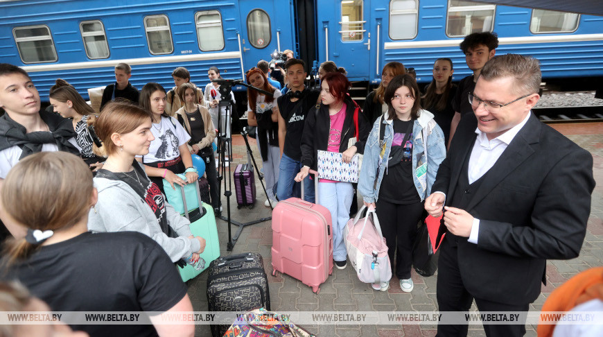 Молодежь из Мелитополя приехала в Беларусь