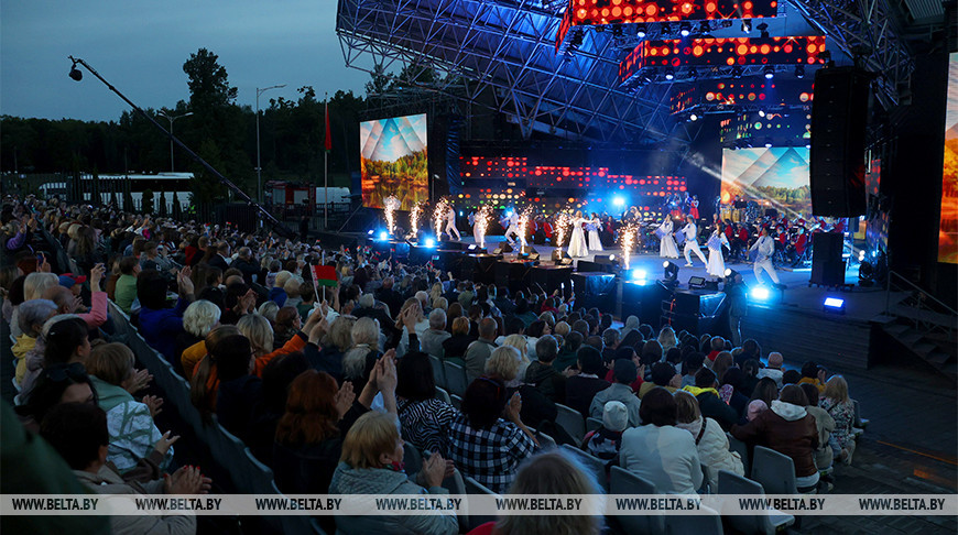 XXIII Национальный фестиваль белорусской песни и поэзии открылся в Молодечно