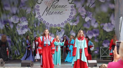 Фестиваль "Свята льну. Роднае-моднае" проходит в Минске