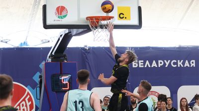 Первый этап открытого чемпионата Беларуси по баскетболу 3х3 завершился в Минске