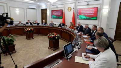 Сергеенко провел заседание Совета Палаты представителей
