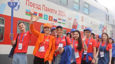 "Поезд Памяти" встретили в Гродно