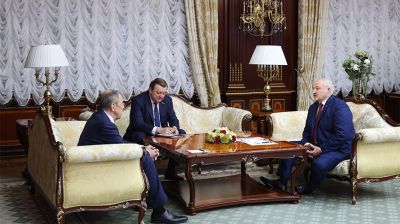 Лукашенко провел переговоры с министром иностранных дел России