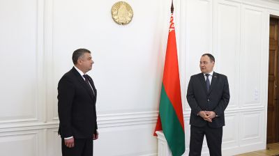 Головченко представил нового заместителя премьер-министра коллективу Аппарата Совета Министров