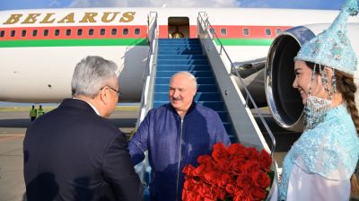 Лукашенко прибыл в Астану для участия в саммите ШОС  