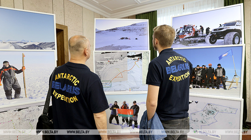 В НАН прошла встреча с участниками 16-й Белорусской антарктической экспедиции