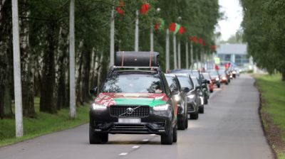 Автопробег "Подвиг народа бессмертен" прошел в Полоцке