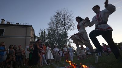 Праздник Купалье встретили в Гродненской области