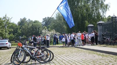 В Минске завершился велопробег в честь 80-летия освобождения Беларуси