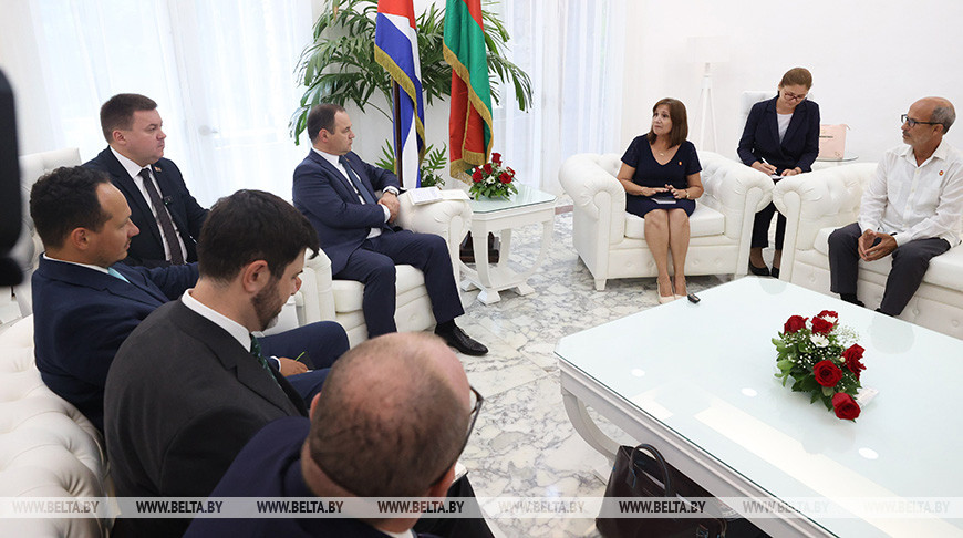 Головченко встретился с заместителем председателя Национальной ассамблеи народной власти Кубы 