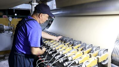 Картонно-бумажный завод "Альбертин" проводит техническое переоснащение