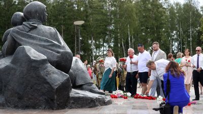 В Сморгони открыли мемориальный комплекс по линии противостояния в Первую мировую войну