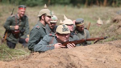  В Сморгони состоялся фестиваль с реконструкцией событий Первой мировой войны