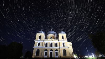 Звездное небо над Гродненской областью