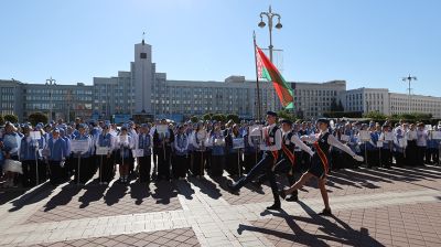 Обращение к народам о сохранении и укреплении мира на земле приняли на линейке в центре Минска   