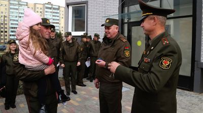 Военнослужащие Могилевского гарнизона получили арендное жилье  