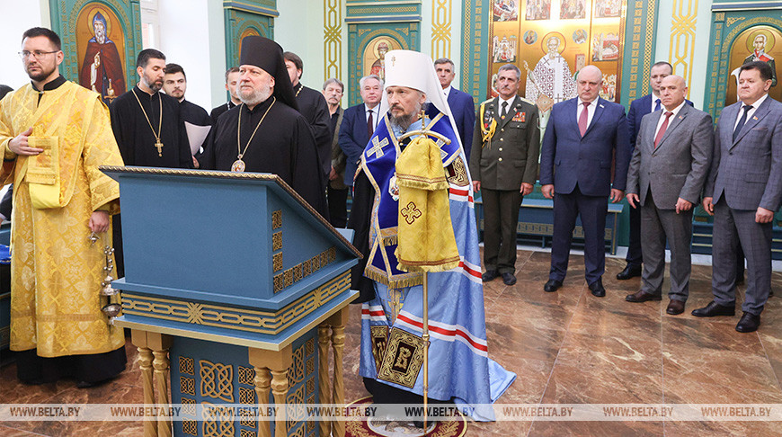 В Полоцком кадетском училище открыли кабинет духовно-нравственного воспитания