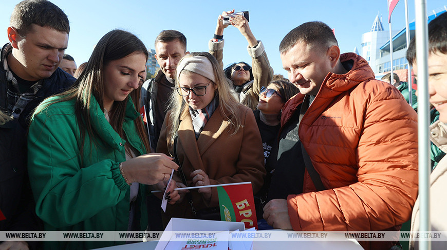 В Жлобине на "Марафоне единства" проходит городской квест "Это все мое родное"