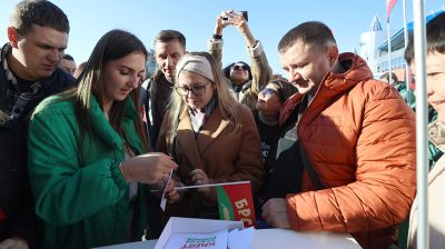 В Жлобине на "Марафоне единства" проходит городской квест "Это все мое родное"