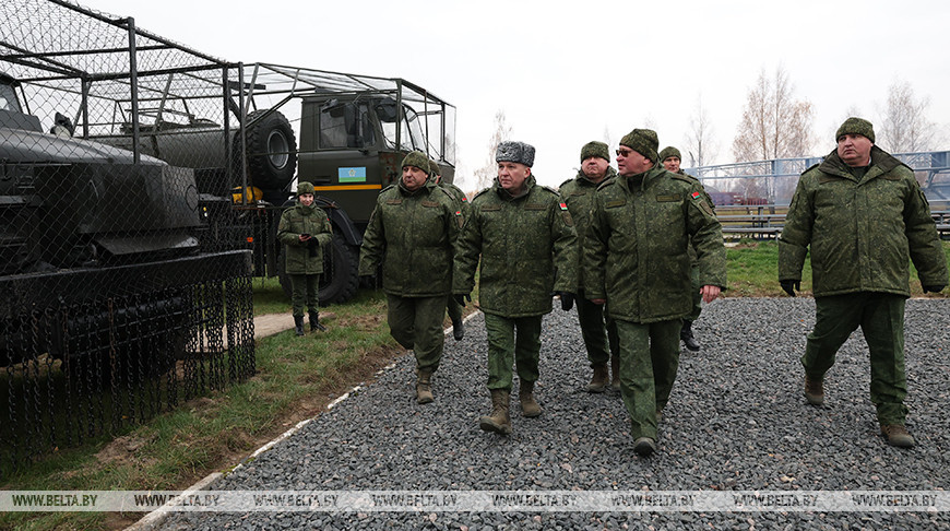 Оперативный сбор командного состава Вооруженных Сил прошел в Слуцке