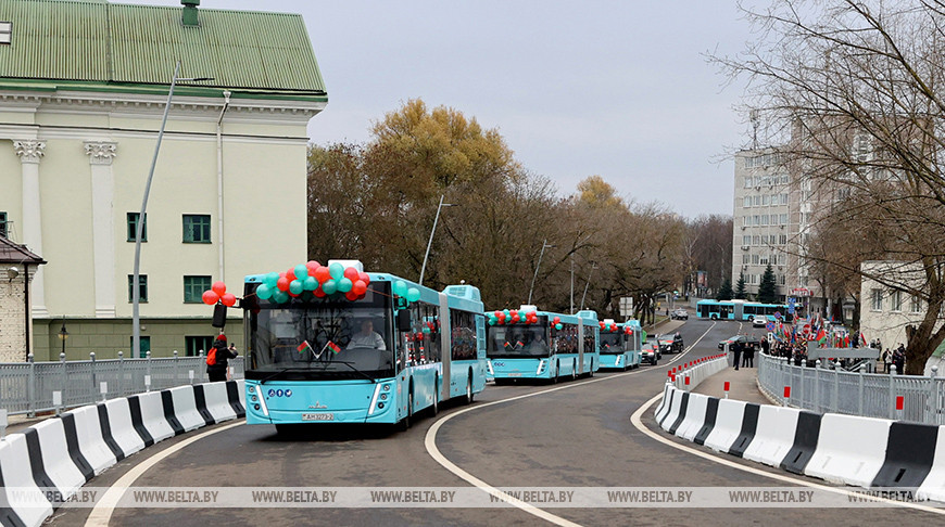 Мост Металлистов в Витебске открыли после капремонта